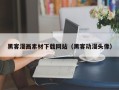 固原黑客漫画素材下载网站（黑客动漫头像）